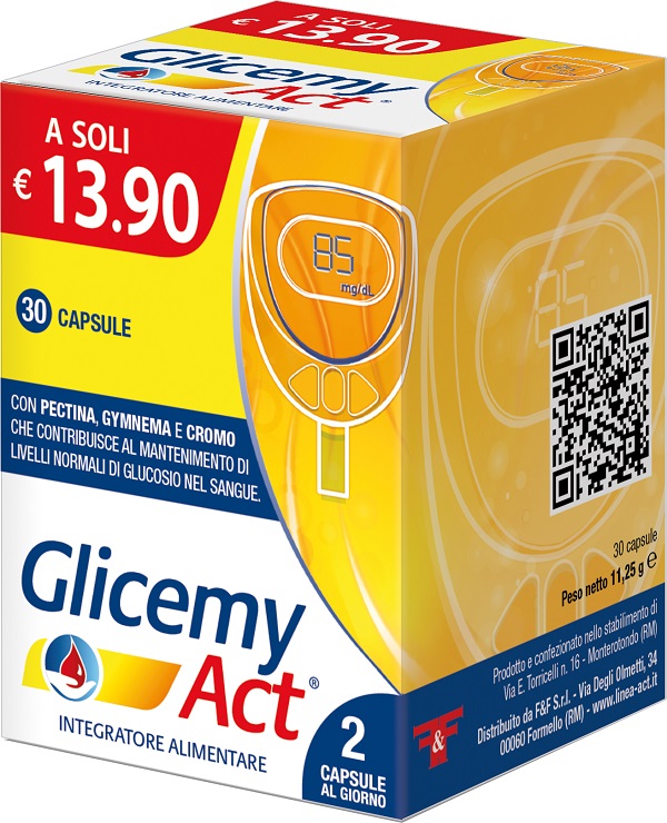 GLICEMY ACT 30 CAPSULE - Farmastop