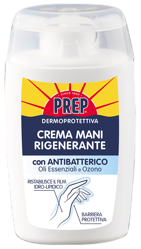 PREP CREMA MANI RIGENERANTE CON ANTIBATTERICO 100 ML - Farmastop