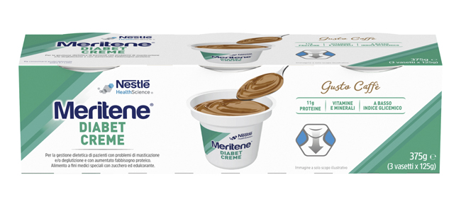 MERITENE DIABET CREME CAFFE' 3 X 125 G - Farmastop