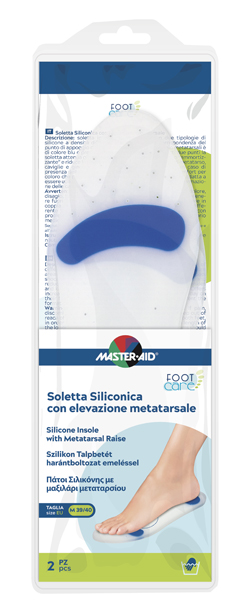 SOLETTA SILICONICA MASTER-AID FOOTCARE MEDIUM 39-40 METATARSO I5 - Farmastop