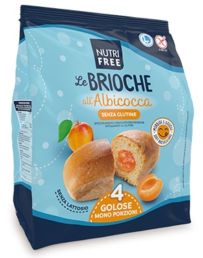 NUTRIFREE LE BRIOCHE ALBICOCCA 200 G - Farmastop