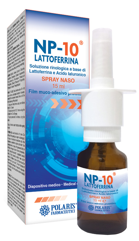 NP-10 LATTOFERRINA SPRAY NASO 15 ML - Farmastop