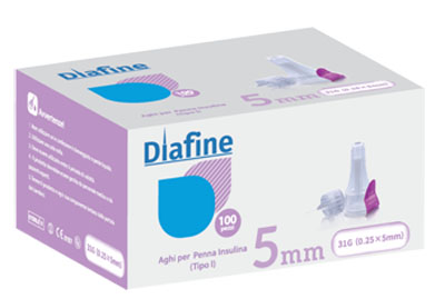 AGO PUNGIDITO PER INSULINA DIAFINE 31GX5MM 100 PEZZI - Farmastop