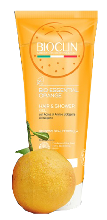 BIOCLIN BIO ESSENTIAL ORANGE HAIR & SHAMPOO 200 ML - Farmastop