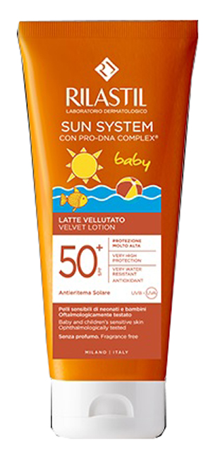 RILASTIL SUN PPT SPF 50+ BABY LATTE VELLUTO 200 ML - Farmastop