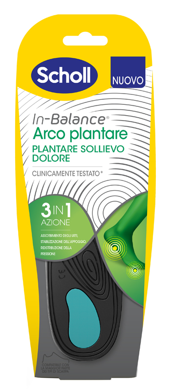 SCHOLL PLANTARE ARCO L 2 PEZZI - Farmastop