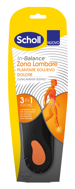 SCHOLL PLANTARE LOMBARE M 2 PEZZI - Farmastop