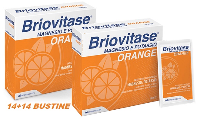 BRIOVITASE ORANGE 14 + 14 BUSTINE BIPACK - Farmastop