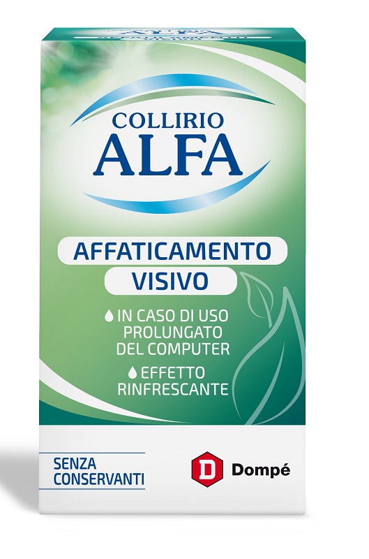 COLLIRIO ALFA AFFATICAMENTO VISIVO 10 ML - Farmastop