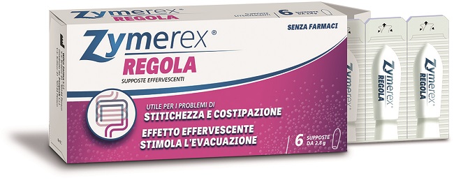 ZYMEREX REGOLA SUPPOSTE 6 PEZZI - Farmastop