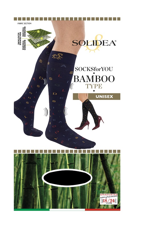 SOCKS FOR YOU BAMBOO TYPE GAMBALETTO NERO S - Farmastop