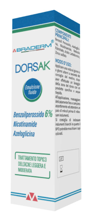 BRADERM DORSAK 100 ML - Farmastop
