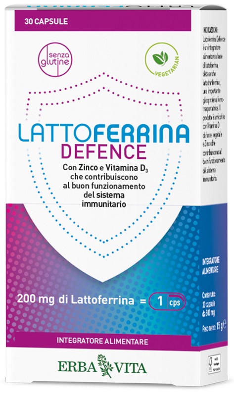 LATTOFERRINA DEFENCE 30 CAPSULE - Farmastop