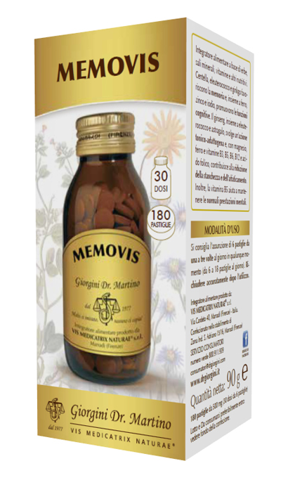MEMOVIS 180 PASTIGLIE - Farmastop
