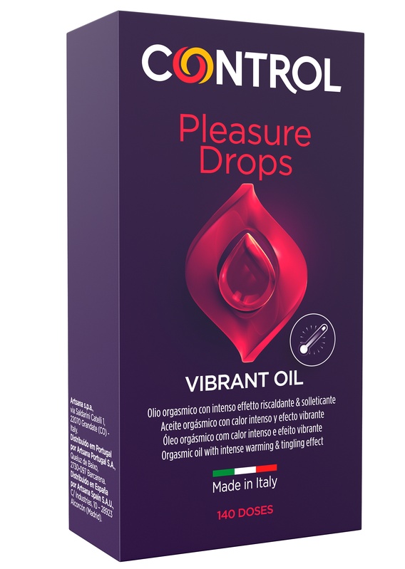 CONTROL VIBRANT OIL PLEASURE DROPS - Farmastop