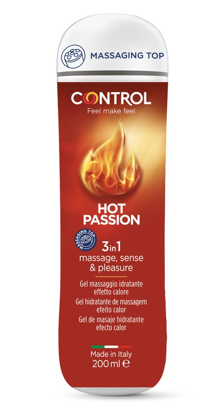 CONTROL HOT PASSION MASSAGE GEL 3 IN 1 - Farmastop