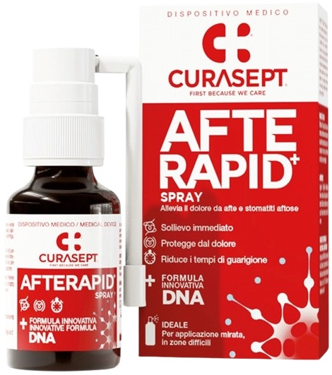CURASEPT SPRAY AFTE RAPID DNA 15 ML - Farmastop