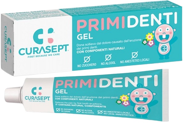 CURASEPT GEL PRIMI DENTI 20 ML - Farmastop