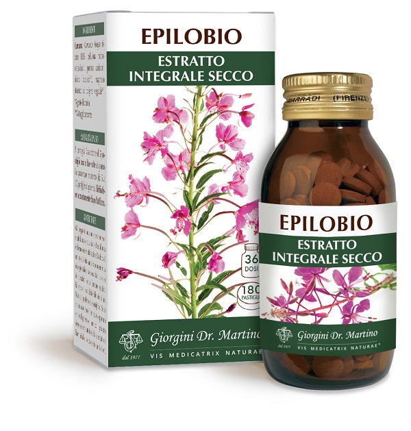 EPILOBIO ESTRATTO INTEGRALE SECCO 90 G 180 PASTIGLIE - Farmastop