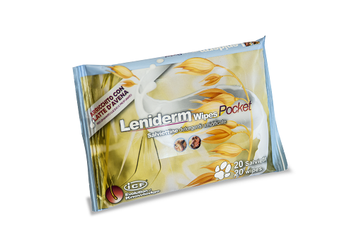 LENIDERM WIPES POCKET 20 PEZZI DISPLAY - Farmastop