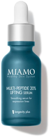 MIAMO LONGEVITY PLUS MULTI-PEPTIDE 20% LIFTING SERUM 30 ML - Farmastop