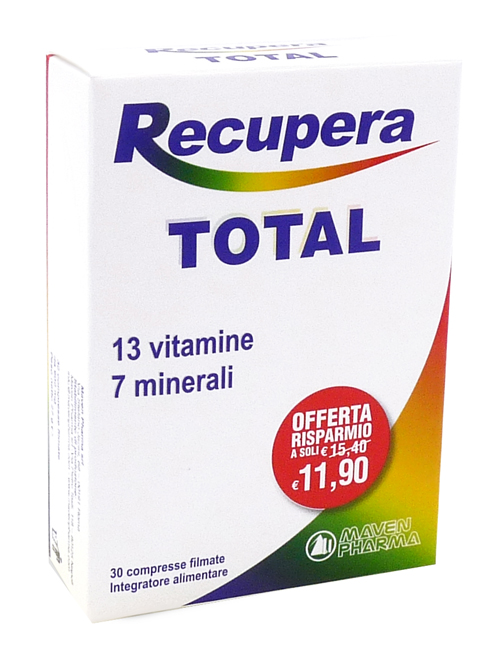 RECUPERA TOTAL 30 COMPRESSE - Farmastop