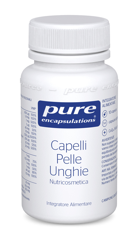 PURE ENCAPSULATIONS CAPELLI PELLE UNGHIE 30 CAPSULE - Farmastop