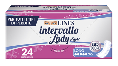 LINES INTERVALLO LADY LIGHT LONG 24 PEZZI - Farmastop