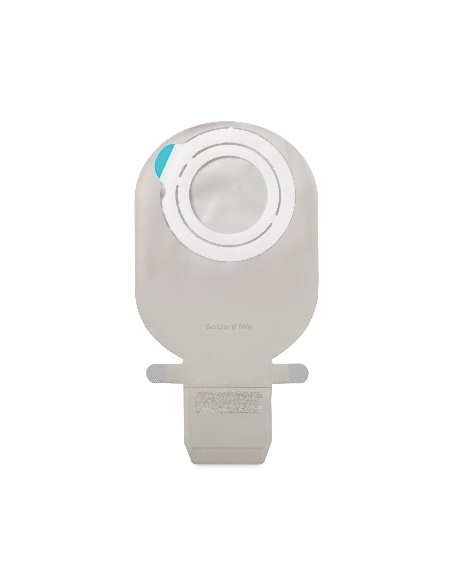 SENSURA MIO FLEX SISTEMA 2 PEZZI CON AGGANCIO ADESIVO SACCA ILEOSTOMIA RIVESTITA 70MM DA 550 ML 30 PEZZI - Farmastop