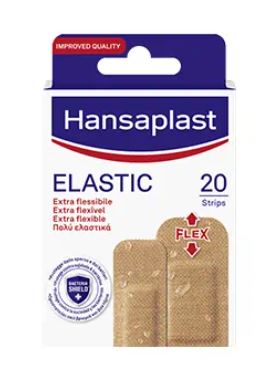 HANSAPLAST ELASTIC/FABRIC 20 STRIPS ASSORTITI - Farmastop