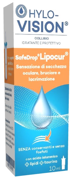 HYLOVISION SAFE DROP LIPOCUR COLLIRIO 10 ML - Farmastop