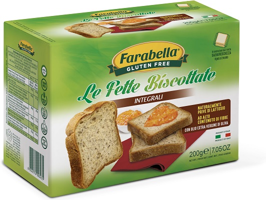 FARABELLA FETTE BISCOTTATE INTEGRALI 200 G - Farmastop