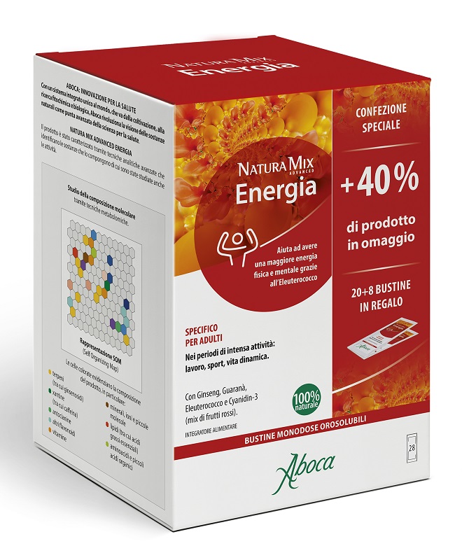 NATURA MIX ADVANCED ENERGIA 28 BUSTINE CONFEZIONE SPECIALE - Farmastop