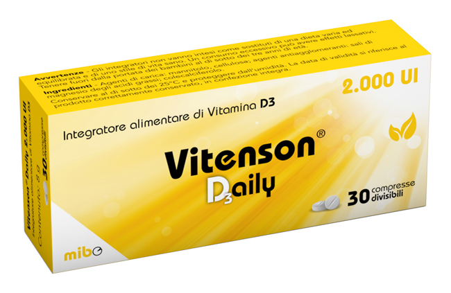 VITENSON DAILY D3 2000 UI 30 COMPRESSE DIVISIBILI - Farmastop