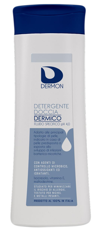 DERMON DETERGENTE DOCCIA DERMICO PH 4,0 250 ML - Farmastop