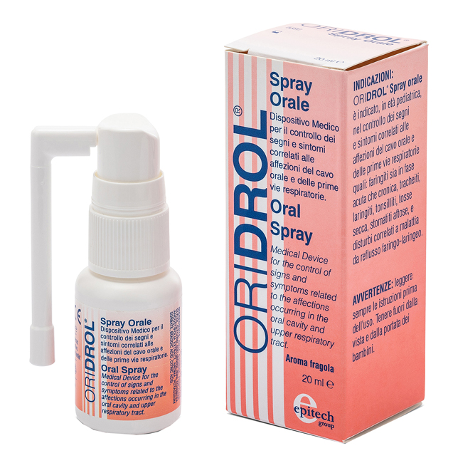 ORIDROL SPRAY ORALE 20 ML - Farmastop