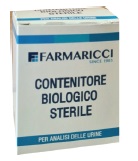 CONTENITORE PER URINA BIOTAINER IN POLIPROPILENE CON TAPPO/VITE DA 120 ML 1 PEZZO - Farmastop