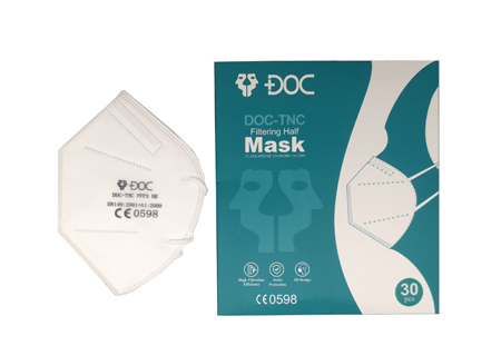 DOC FILTERING HALFMASK FFP3 SENZA VALVOLA DOC-TNC - Farmastop