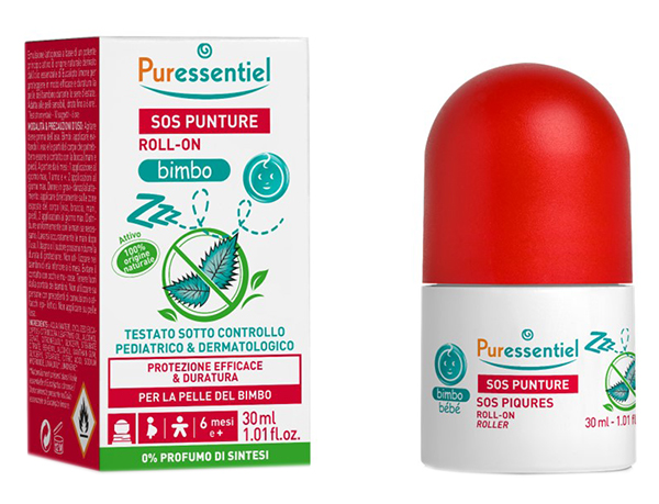 PURESSENTIEL SOS INSETTI ROLL ON BIMBO 30 ML - Farmastop