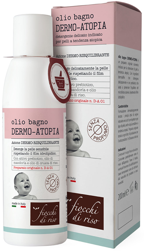 FIOCCHI DI RISO DERMO-ATOPIA OLIO BAGNO - Farmastop