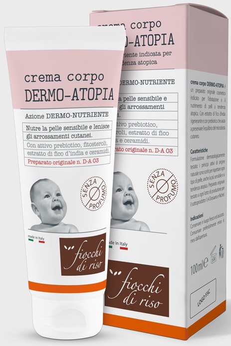 FIOCCHI DI RISO DERMO-ATOPIA CREMA CORPO 100 ML - Farmastop