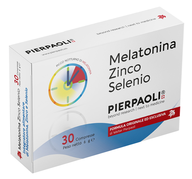 MELATONINA ZINCO SELENIO 30 COMPRESSE - Farmastop