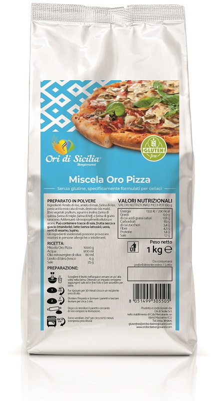 ORI DI SICILIA MIX ORO PIZZA 1 KG - Farmastop