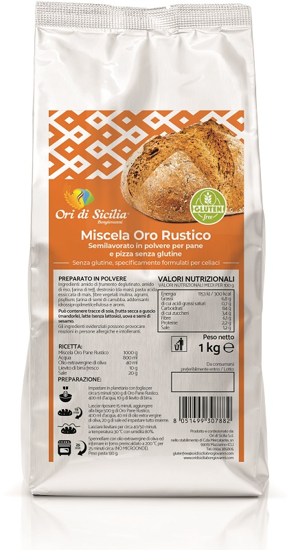 ORI DI SICILIA MIX ORO RUSTICO 1 KG - Farmastop