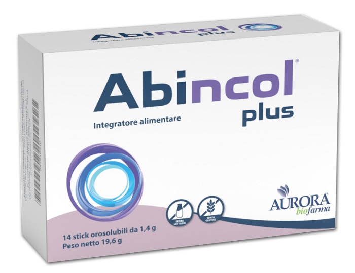 ABINCOL PLUS 14 STICK OROSOLUBILI - Farmastop