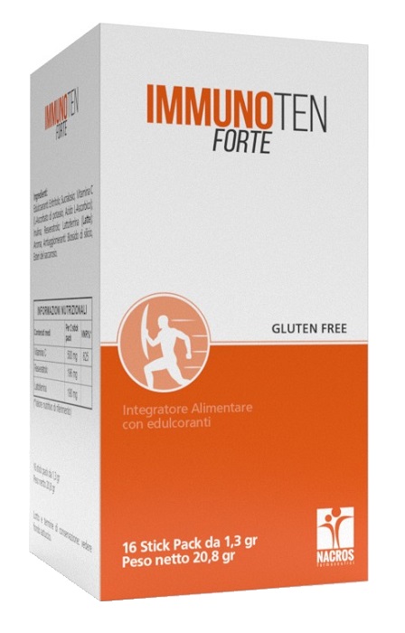 IMMUNOTEN FORTE 16 STICK PACK DA 1,3 G - Farmastop