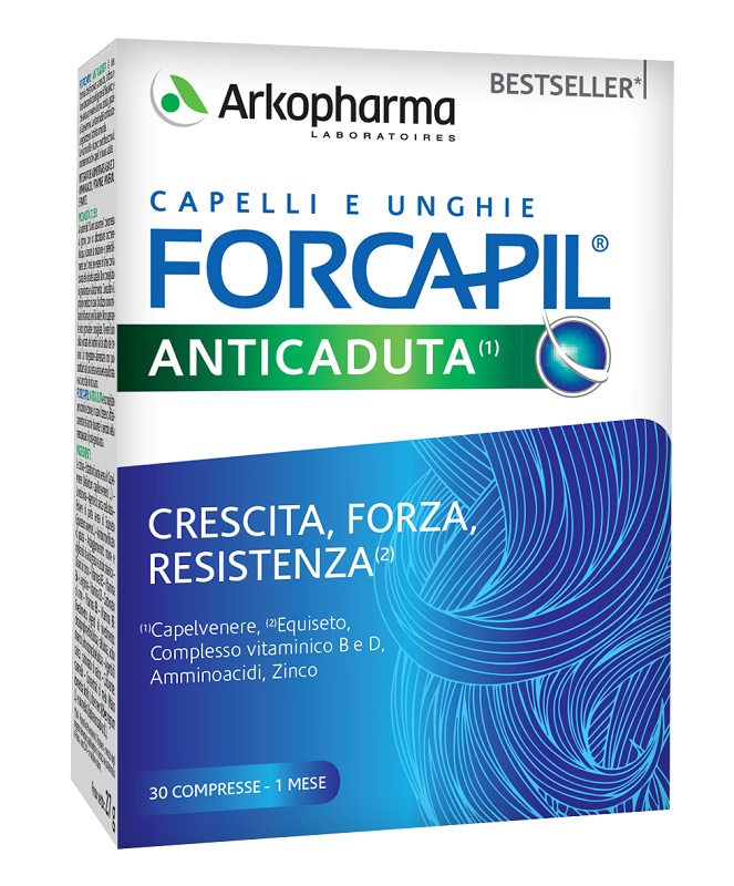 FORCAPIL ANTI CADUTA 30 COMPRESSE - Farmastop