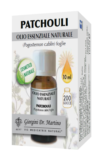 PATCHOULI OLIO ESSENZIALE NATURALE 10 ML - Farmastop