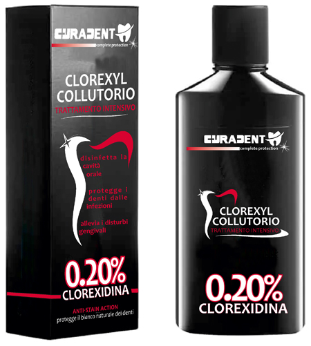CURADENT CLOREXYL 0,20% CLOREXIDINA 250 ML - Farmastop