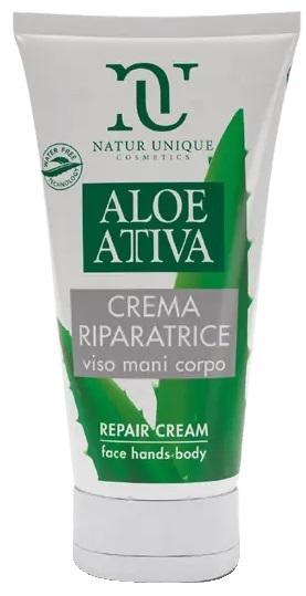 NATUR UNIQUE ALOE ATTIVA CREMA RIPARATRICE 50 ML - Farmastop